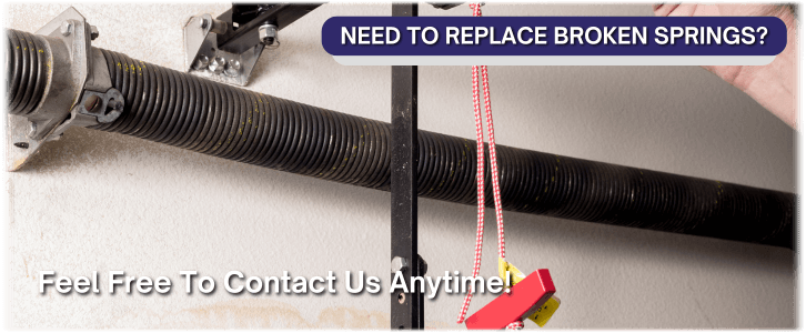 Broken Garage Door Spring New Rochelle NY